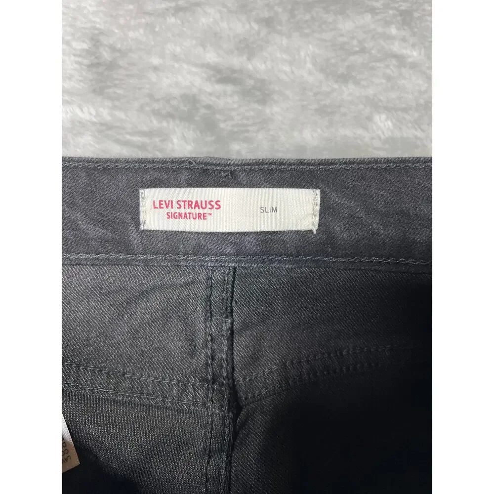 Levi 32x30 Distressed Black Jeans Custom Trap Hip Hop Punk Grunge Reworked Denim